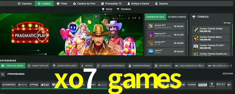 cassino xo7 games